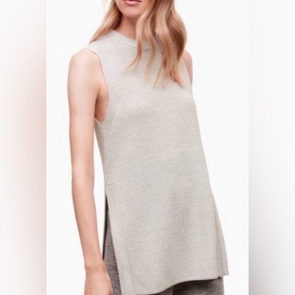 Wilfred Palmier Italian Wool Tunic Sweater - Picture 2 of 6